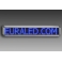 JOURNAL LUMINEUX A LED 128 x 16 cm - JAUNE - WIFI - INTERIEUR