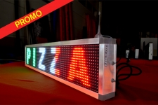 LETRERO LED AMARILLO WIFI 128 x 16 cm INTERIOR