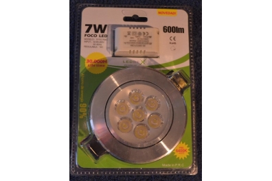 SPOT LED plafond rond- 7 W